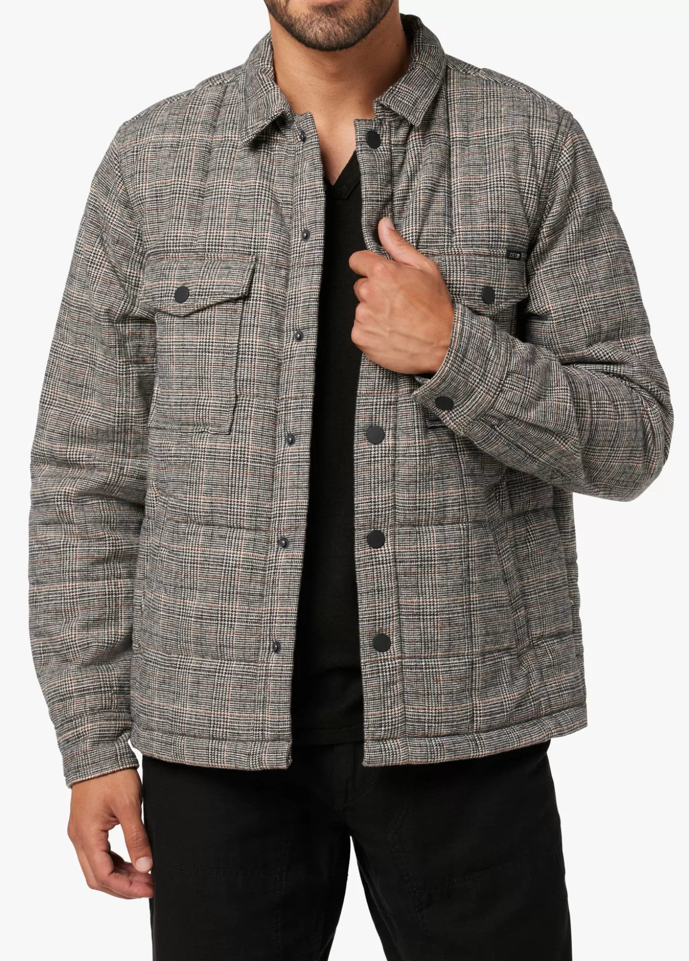 FLYNN QUILTED SHIRT JACKET>Joe’s Jeans Outlet