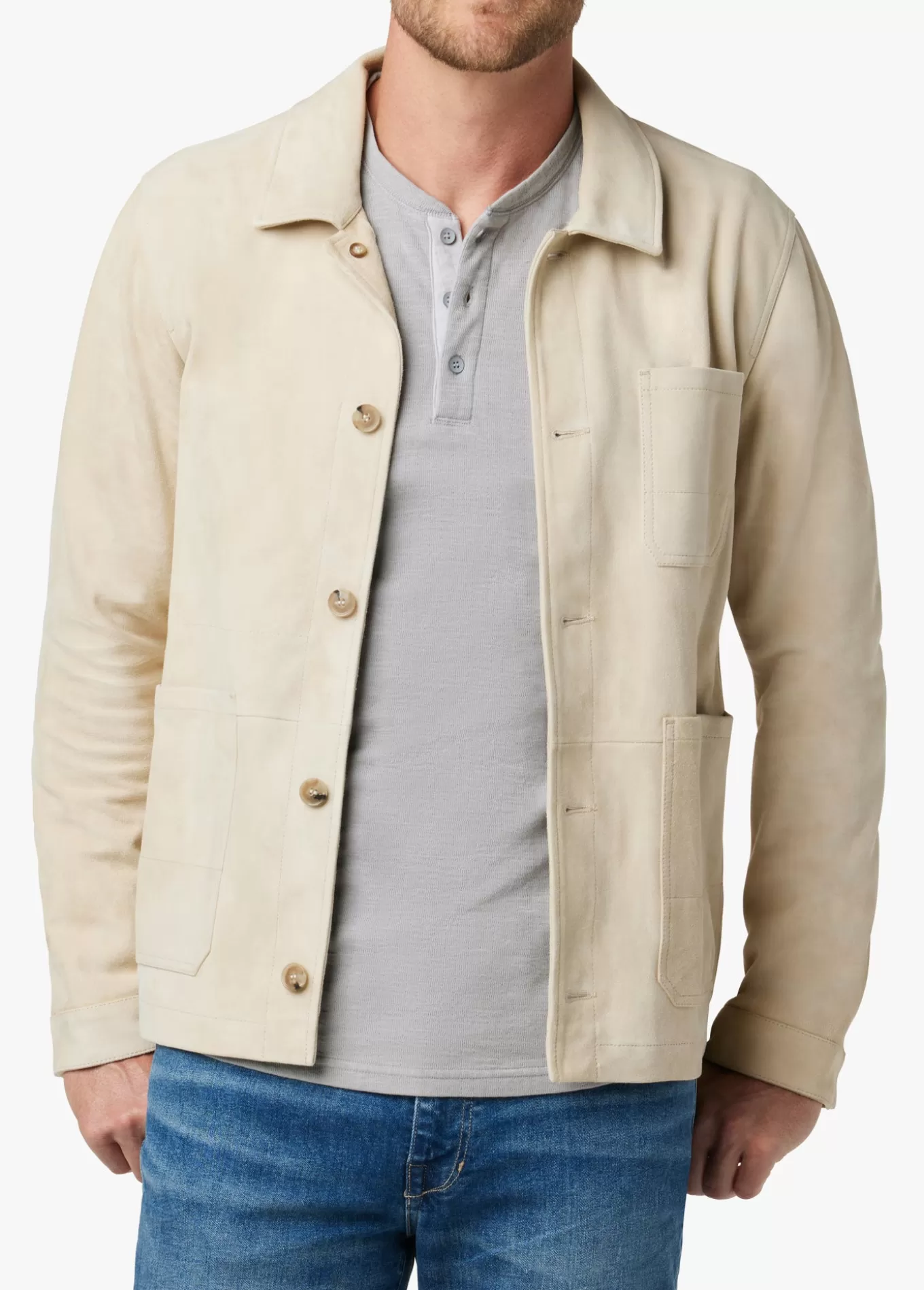 PARKER SUEDE CHORE JACKET>Joe’s Jeans Best