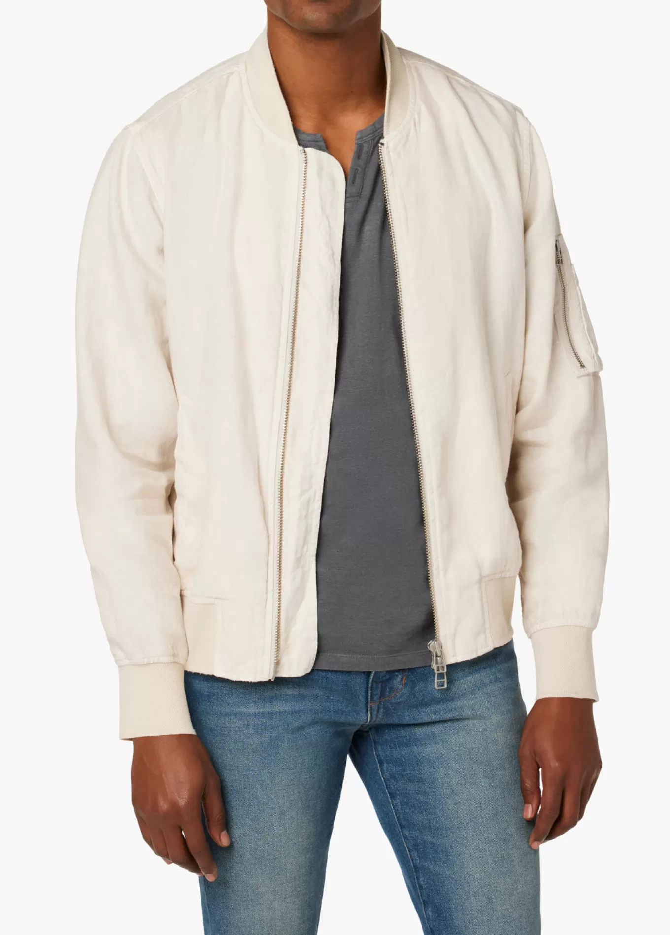 RAY LINEN BOMBER>Joe’s Jeans Discount