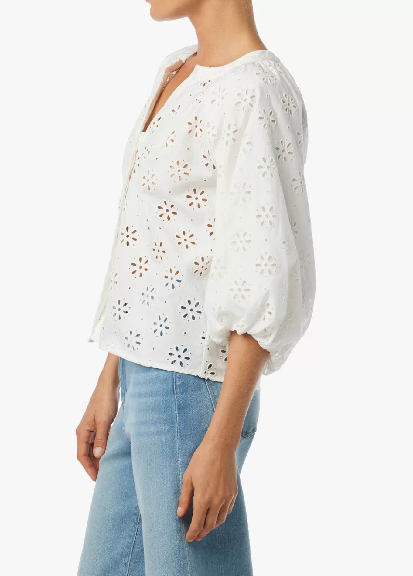 THE ANDIE BRODERIE BLOUSE>Joe’s Jeans Sale