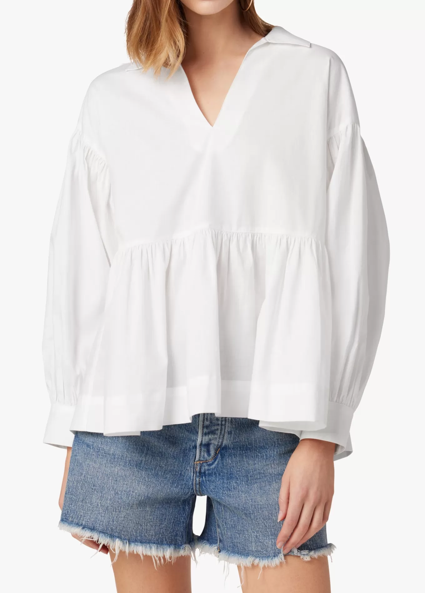 THE LENI POPOVER TOP>Joe’s Jeans Sale